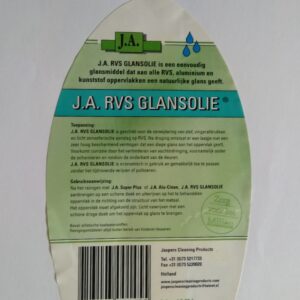 J.A. RVS Glansolie (RVS)