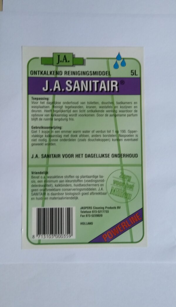J.A. Sanitair (SA20)